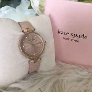 Kate spade annadale quilted leather watch